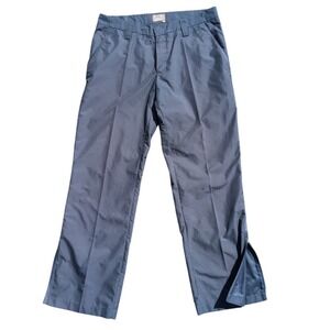 NWOT J.Lindeberg Golf Pants Lightweight Zip‎ Leg Athletic Blue Mens 33/32